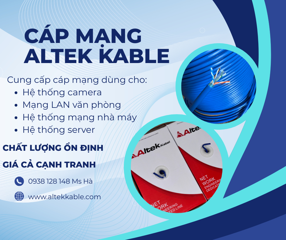 Cáp mạng Altek Kabel